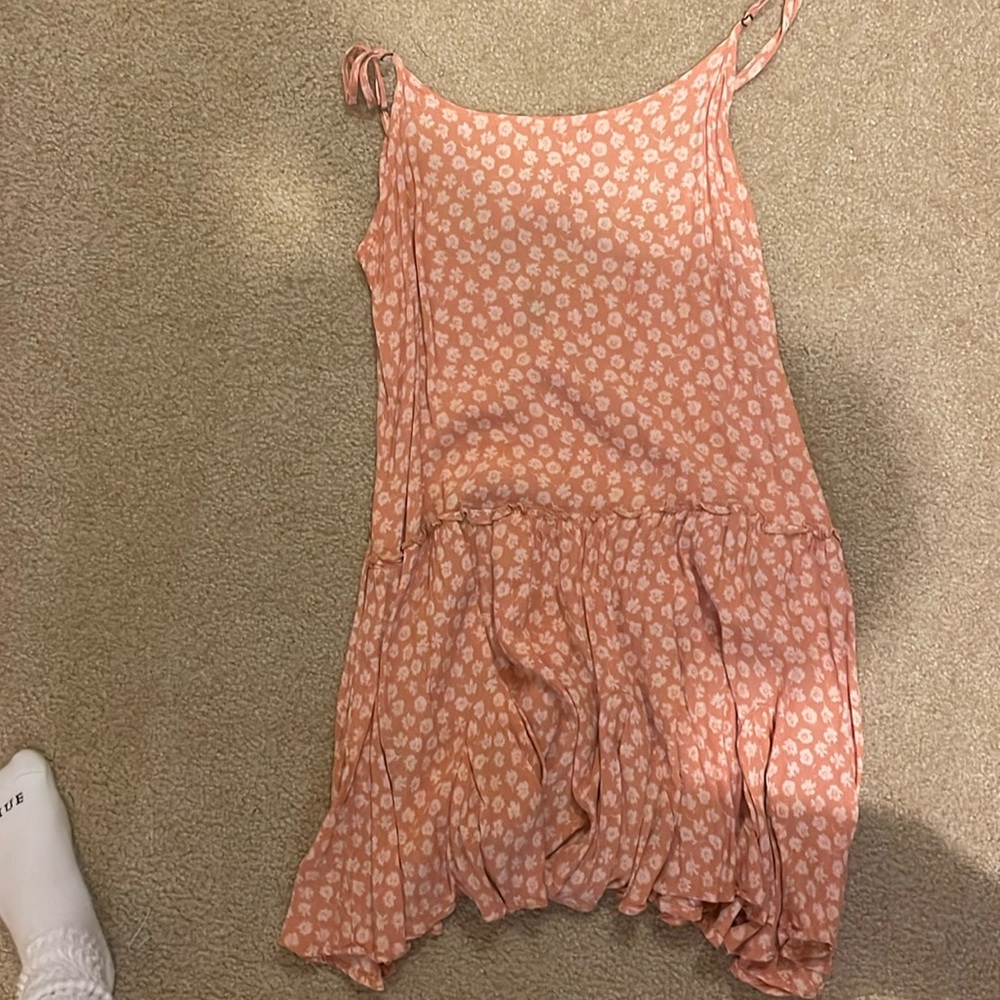 Orange dress